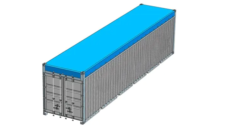 四十尺全高开顶柜